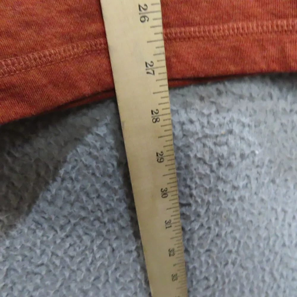 Penguin Munsingwear Shirt Mens Small Orange Knitted Crew Neck Long Sleeve NEW - Picture 7 of 11